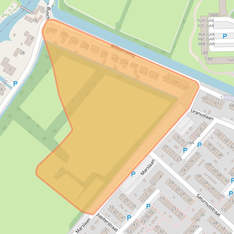 Kaart van postcodegebied 1562HE.