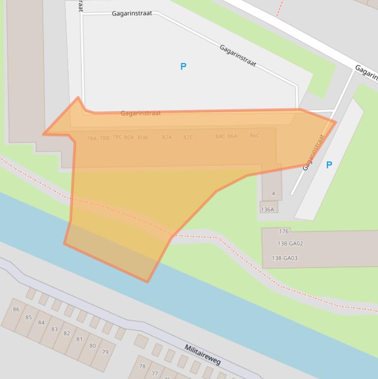 Kaart van postcodegebied 1562TD.