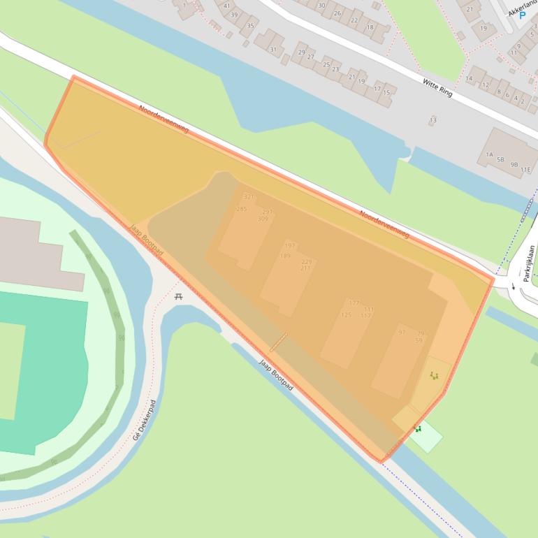 Kaart van postcodegebied 1567CV.