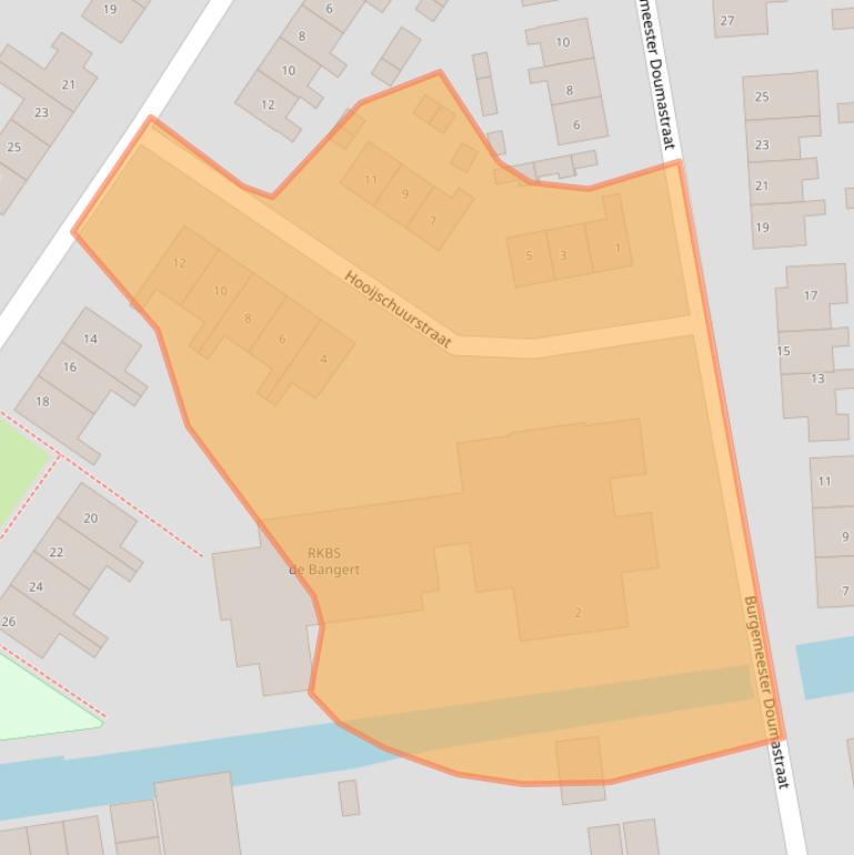 Kaart van postcodegebied 1619CT.