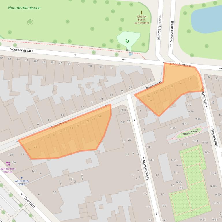 Kaart van postcodegebied 1621HT.