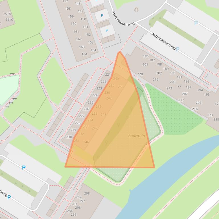 Kaart van postcodegebied 1622DP.