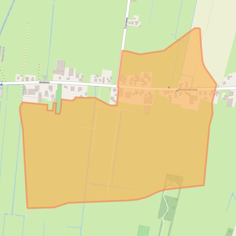 Kaart van postcodegebied 1687PM.