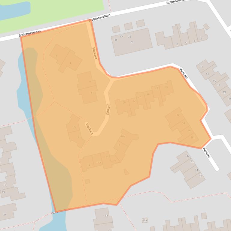 Kaart van postcodegebied 1687TG.