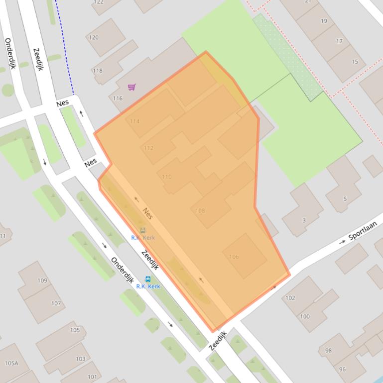 Kaart van postcodegebied 1693CL.