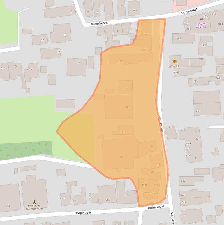 Kaart van postcodegebied 1749AK.