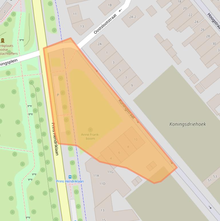 Kaart van postcodegebied 1781KG.