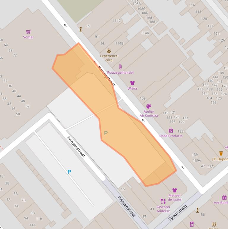 Kaart van postcodegebied 1781KJ.