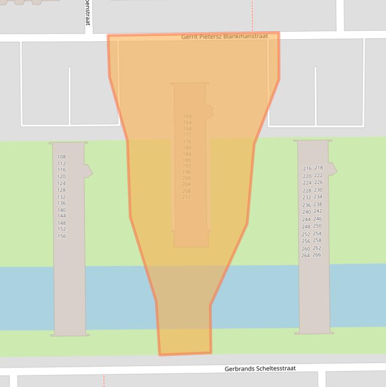 Kaart van postcodegebied 1785CL.