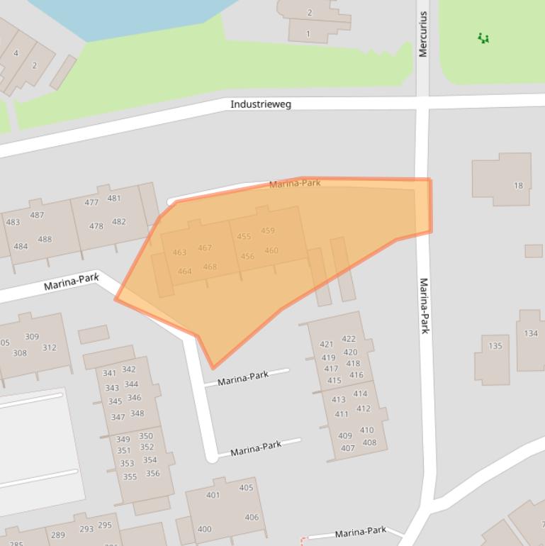 Kaart van postcodegebied 1785DN.