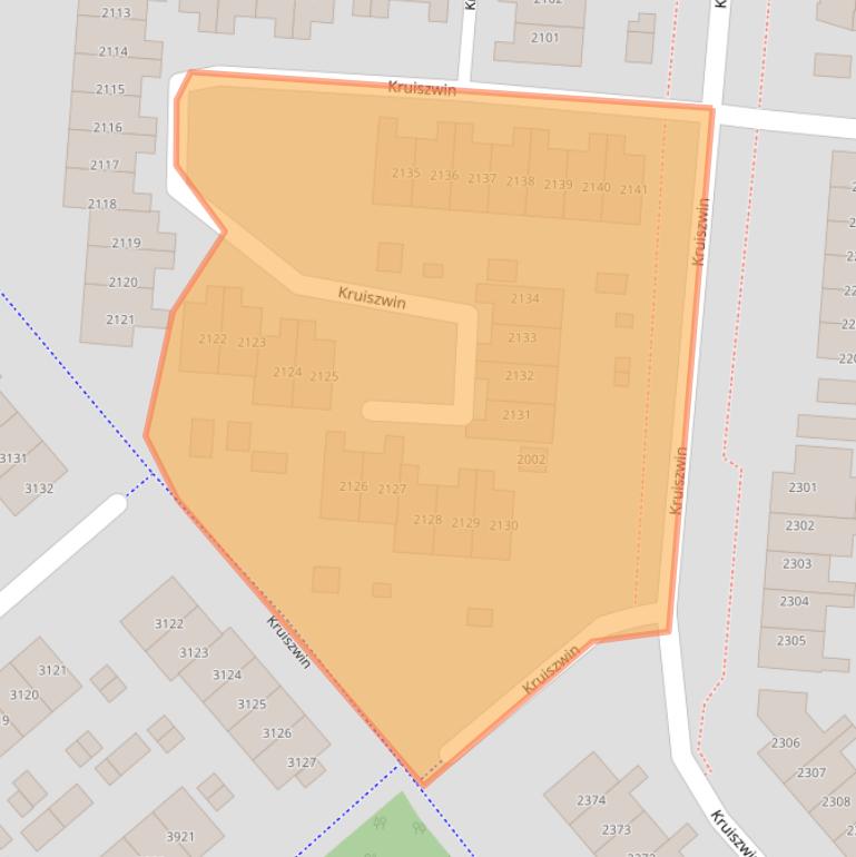 Kaart van postcodegebied 1788LP.