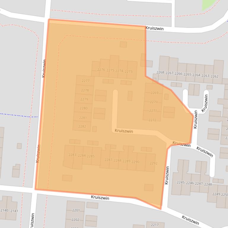 Kaart van postcodegebied 1788LV.