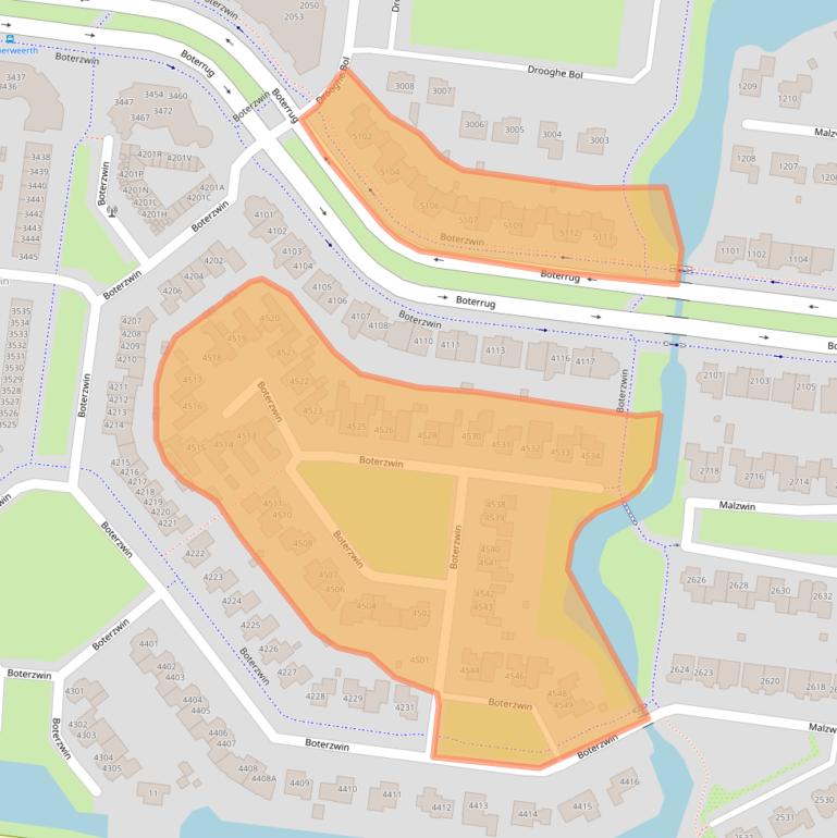 Kaart van postcodegebied 1788WX.