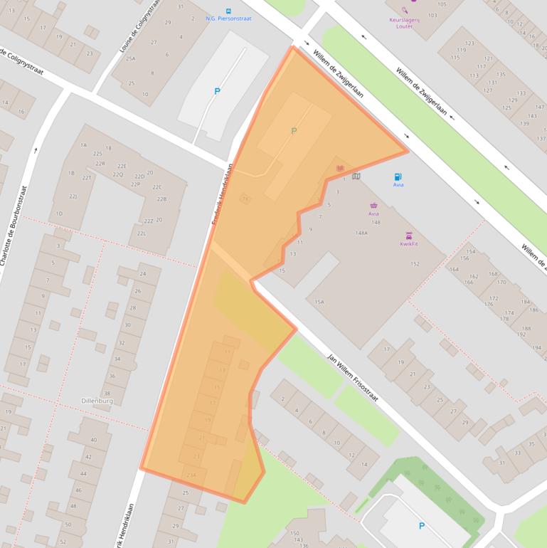 Kaart van postcodegebied 1814JM.