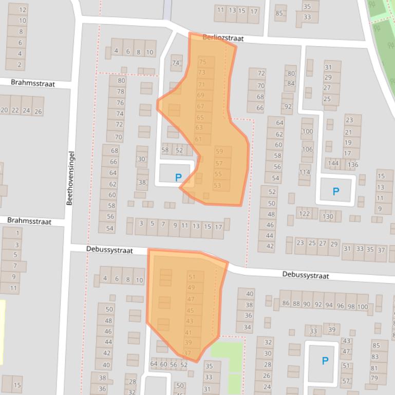 Kaart van postcodegebied 1817GH.