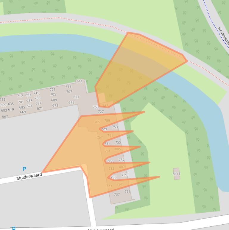 Kaart van postcodegebied 1824XS.