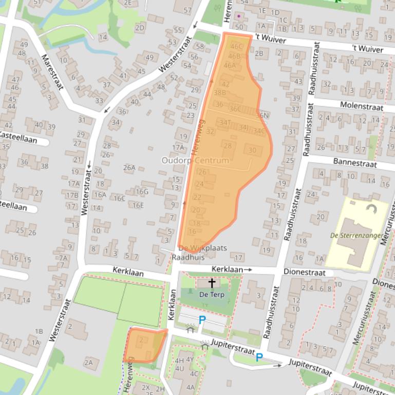 Kaart van postcodegebied 1829AG.