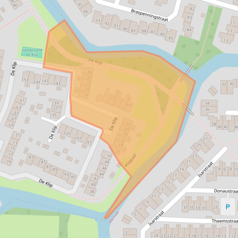 Kaart van postcodegebied 1831AS.