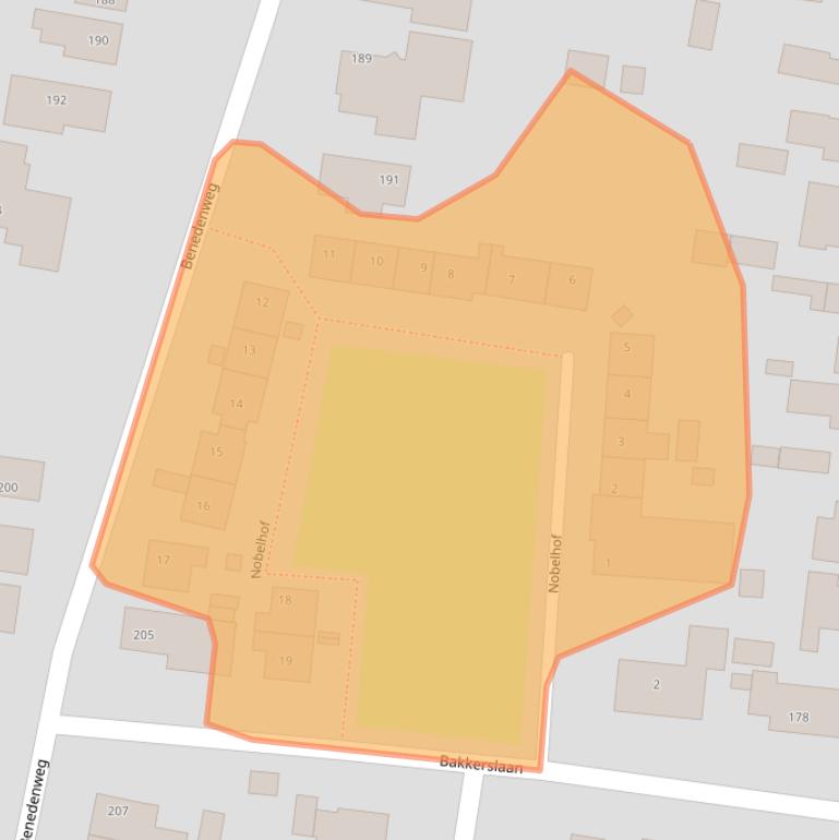 Kaart van postcodegebied 1834VA.