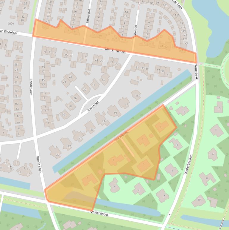 Kaart van postcodegebied 1851ZN.
