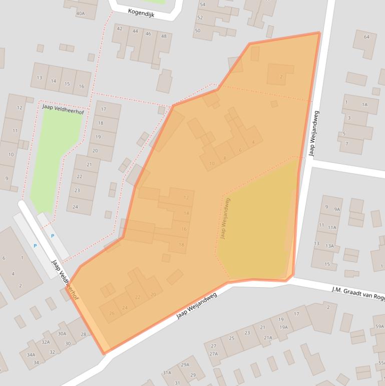 Kaart van postcodegebied 1862XL.