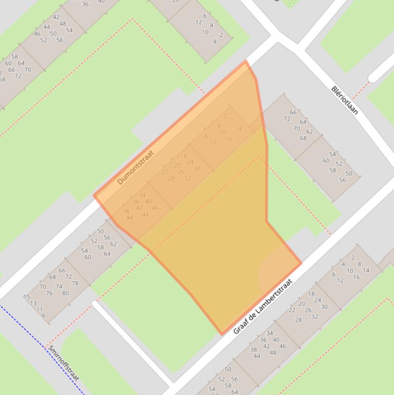 Kaart van postcodegebied 1945PX.