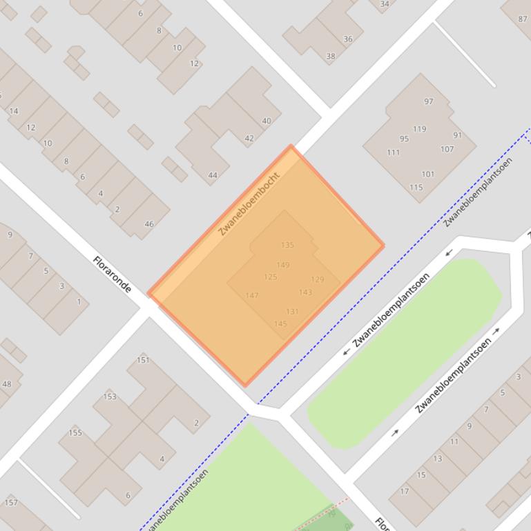 Kaart van postcodegebied 1991GH.