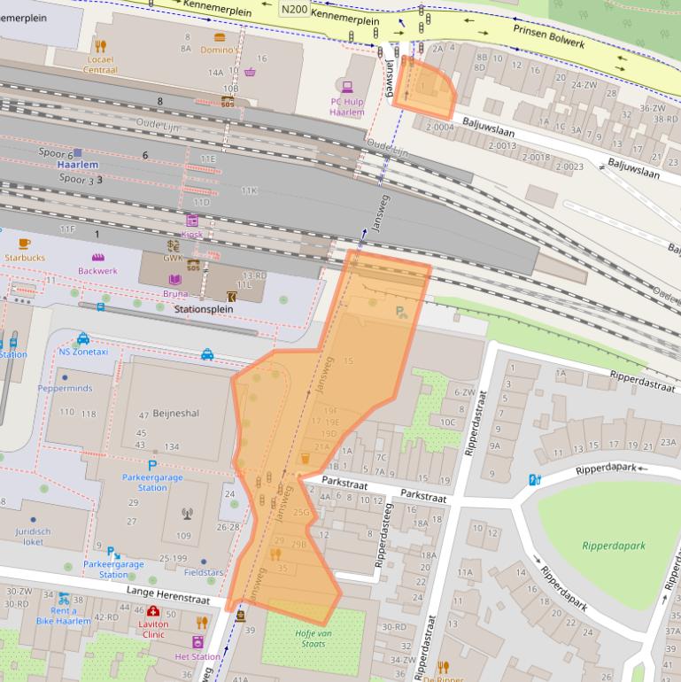 Kaart van postcodegebied 2011KL.