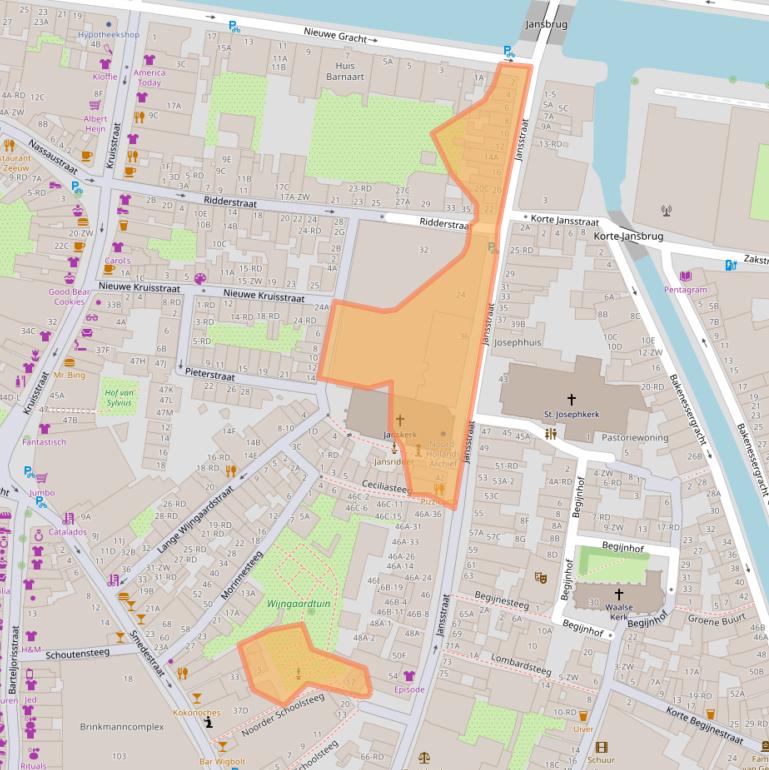 Kaart van postcodegebied 2011RX.