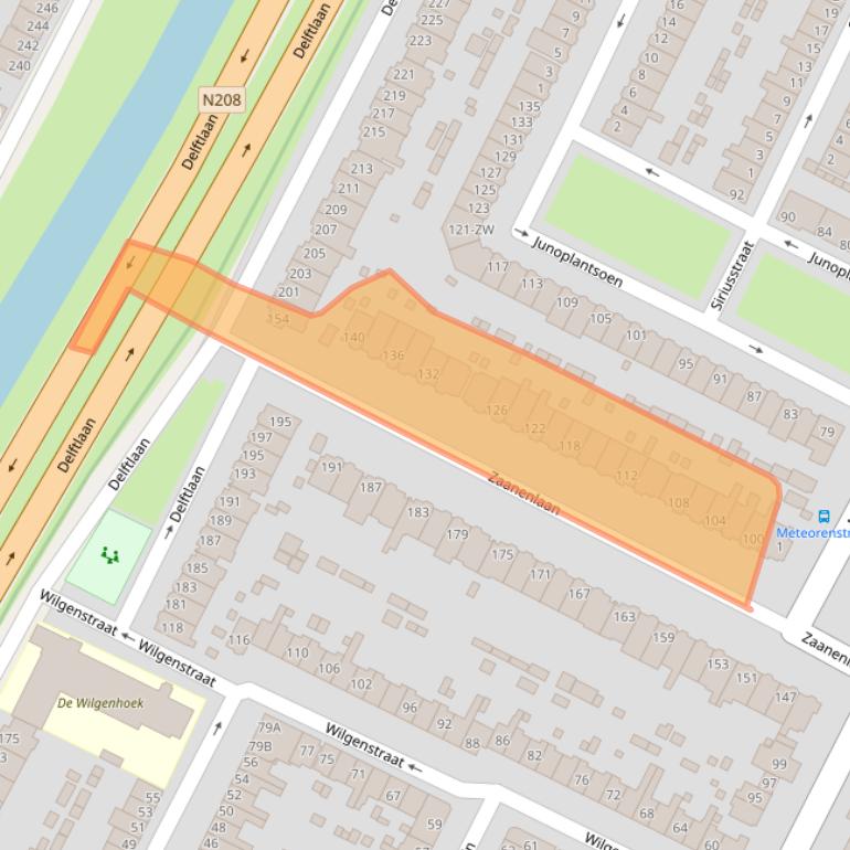 Kaart van postcodegebied 2024ZD.