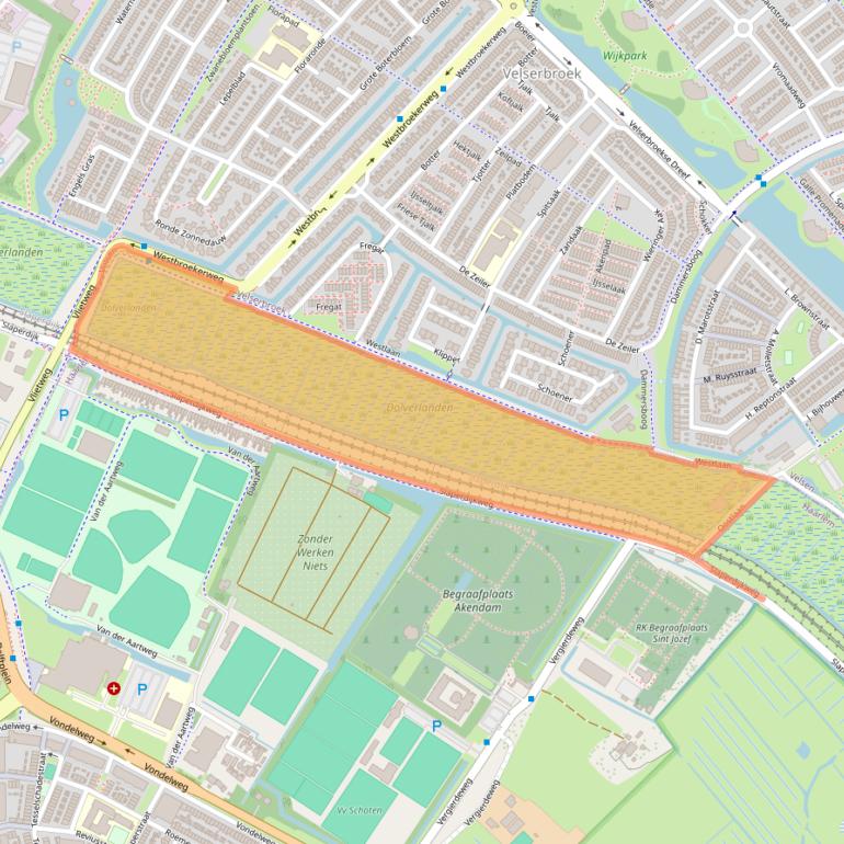 Kaart van postcodegebied 2026BN.