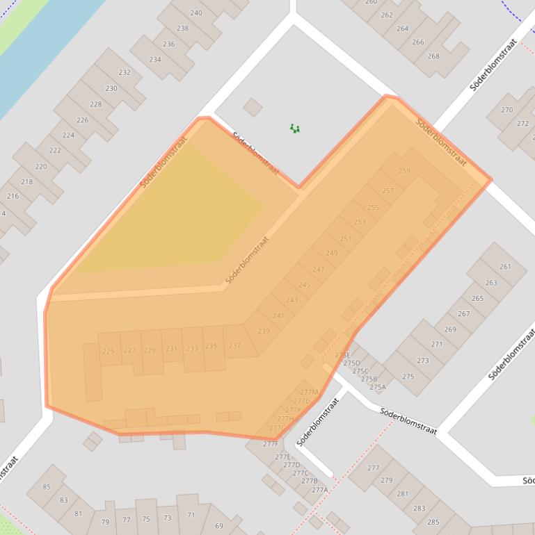 Kaart van postcodegebied 2131GH.
