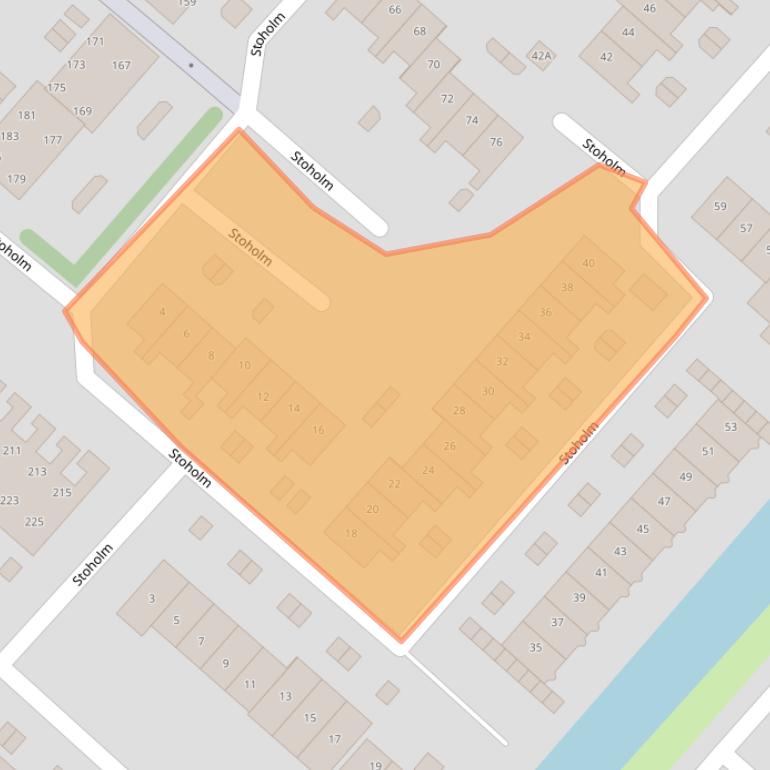 Kaart van postcodegebied 2133KH.