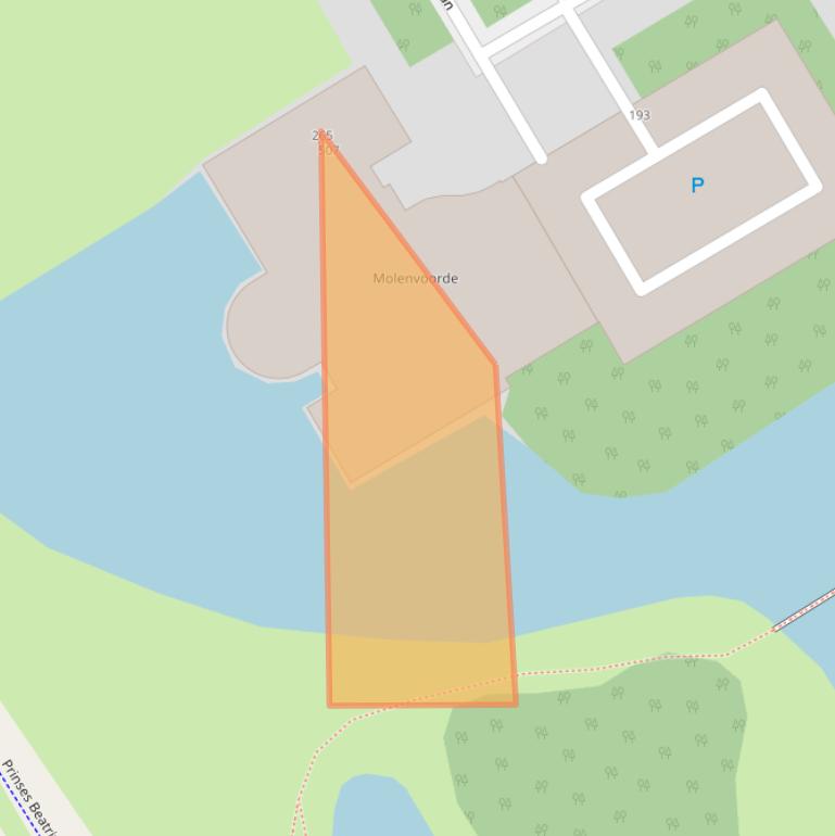 Kaart van postcodegebied 2287VS.