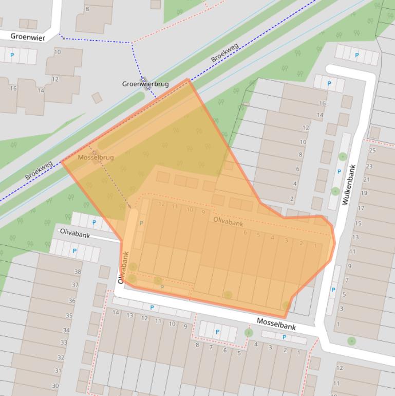 Kaart van postcodegebied 2317ME.