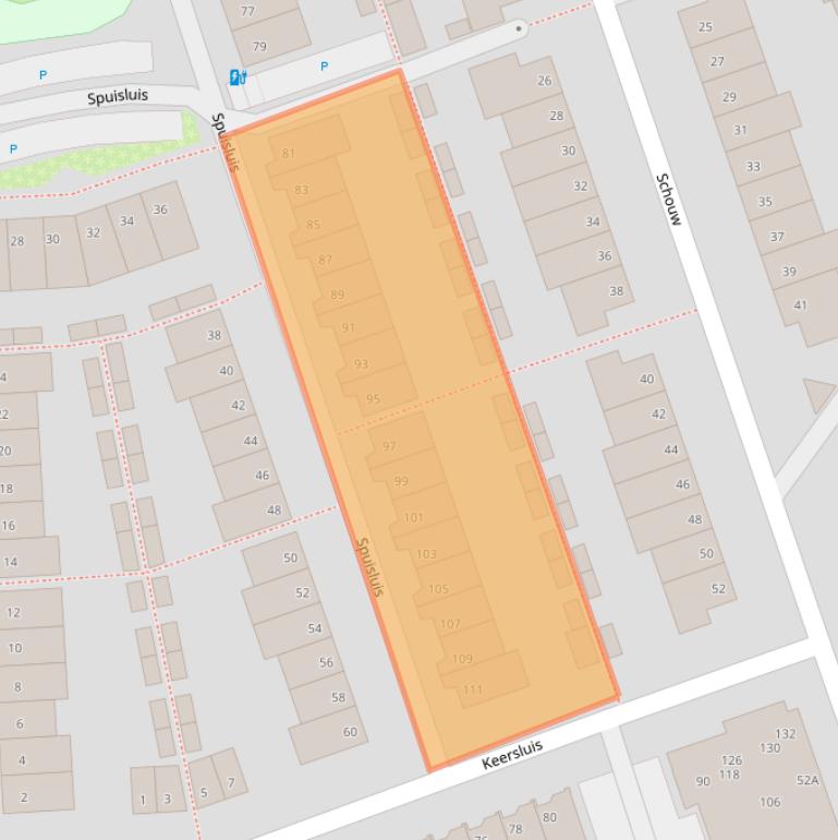 Kaart van postcodegebied 2408PS.