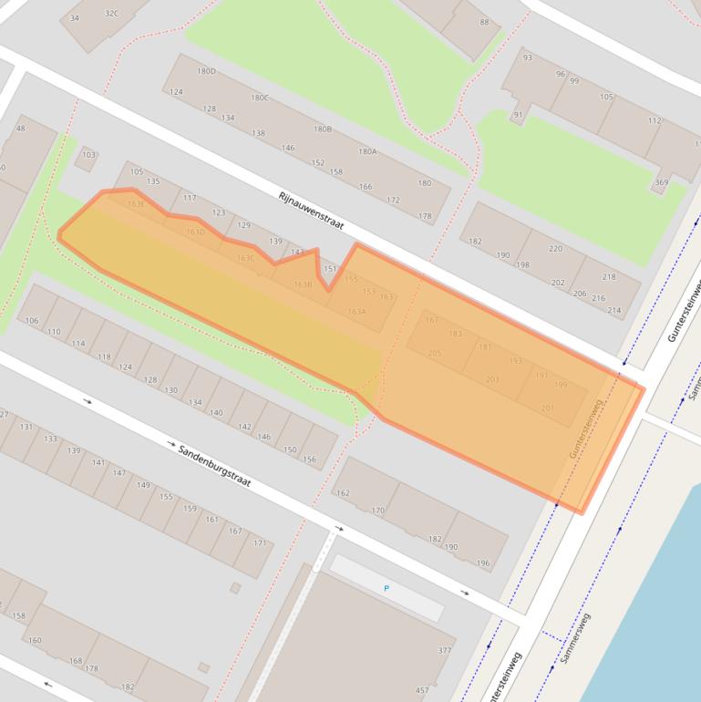 Kaart van postcodegebied 2532VD.