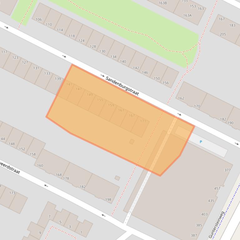 Kaart van postcodegebied 2532VT.