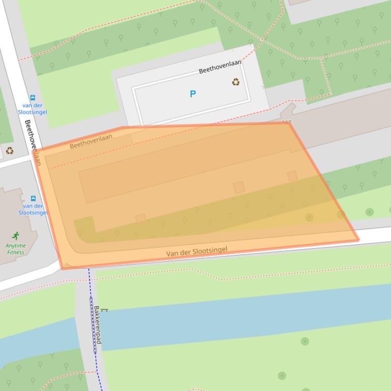 Kaart van postcodegebied 2625RN.