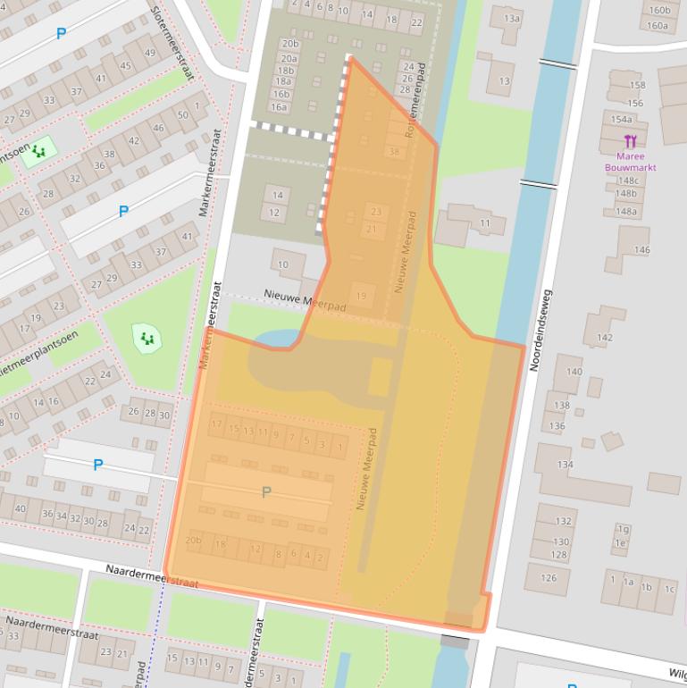 Kaart van postcodegebied 2652JV.