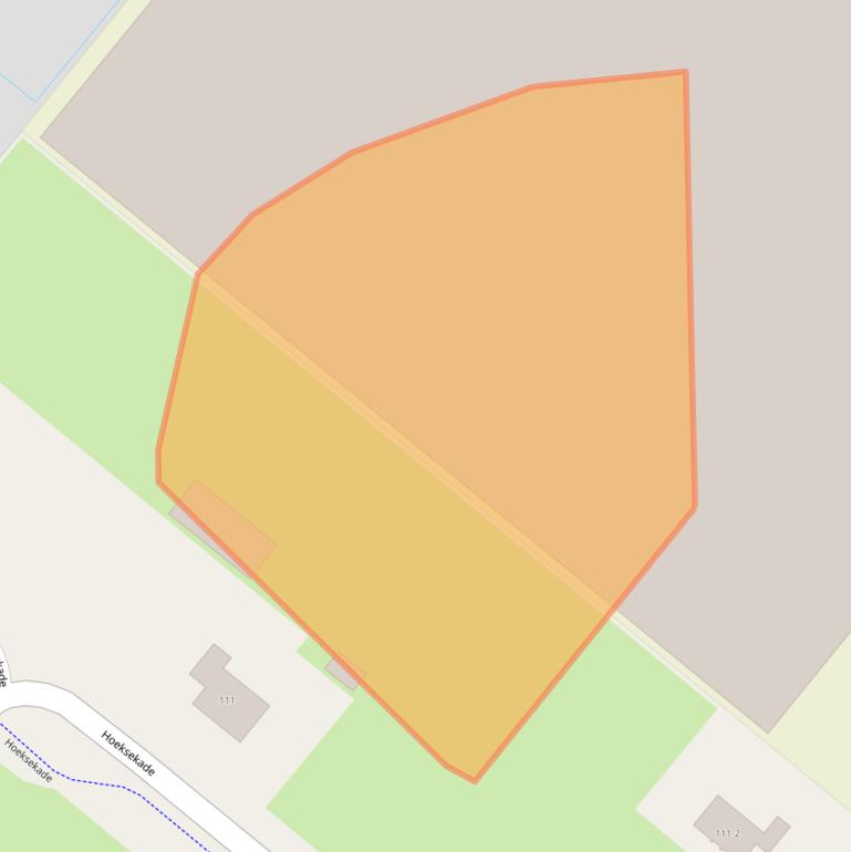 Kaart van postcodegebied 2661KS.