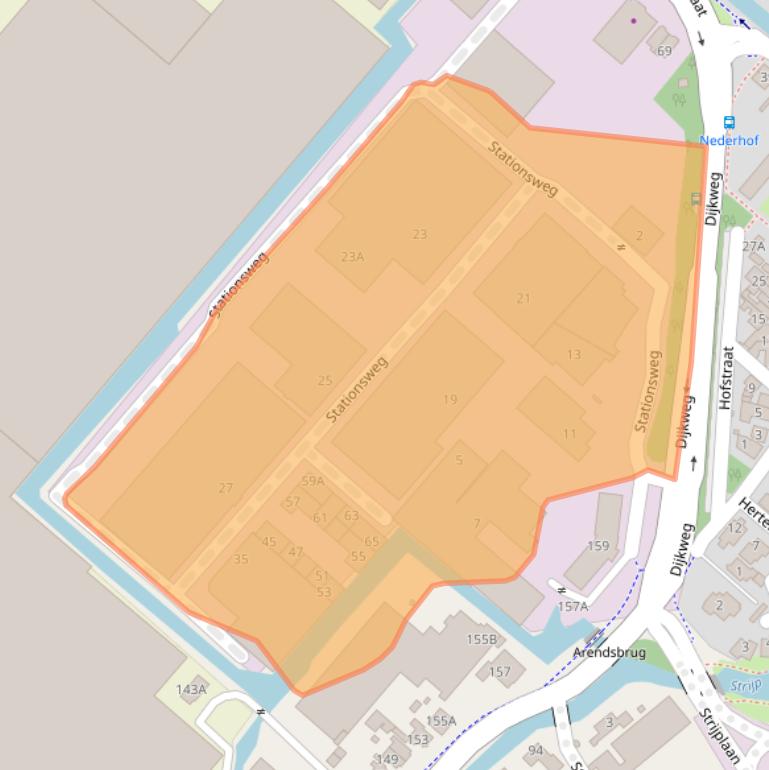 Kaart van postcodegebied 2675AM.