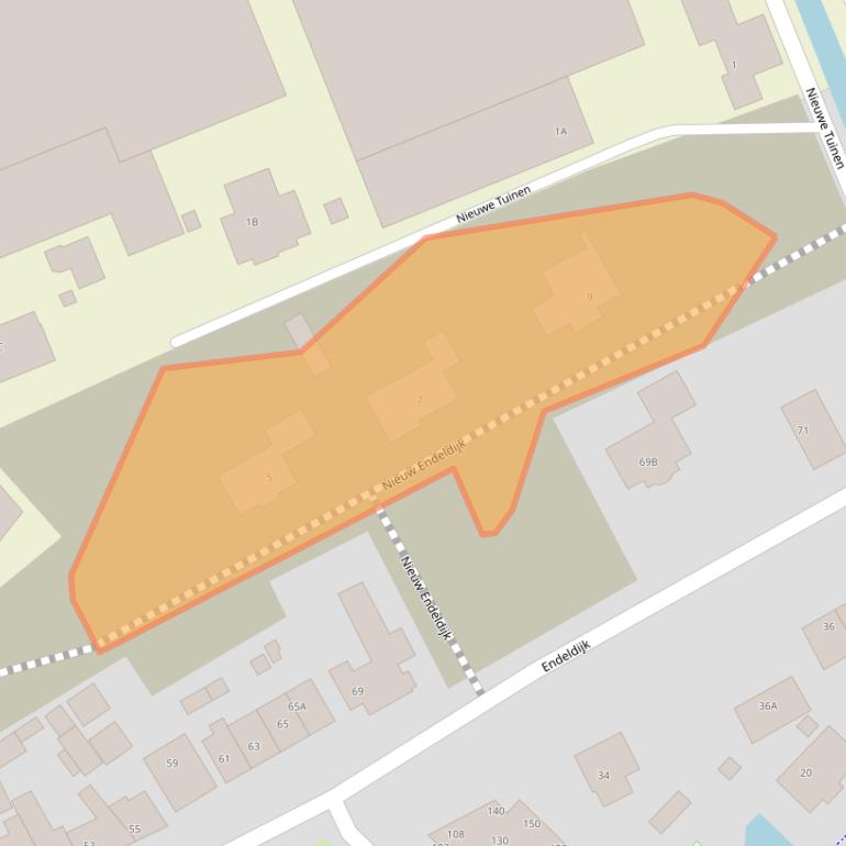 Kaart van postcodegebied 2675SC.