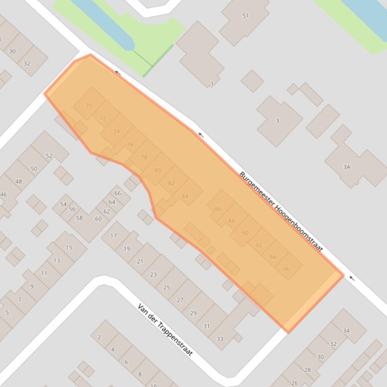 Kaart van postcodegebied 2675TG.