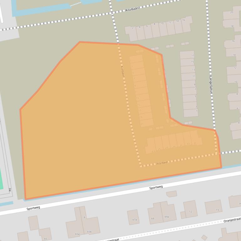 Kaart van postcodegebied 2751HX.