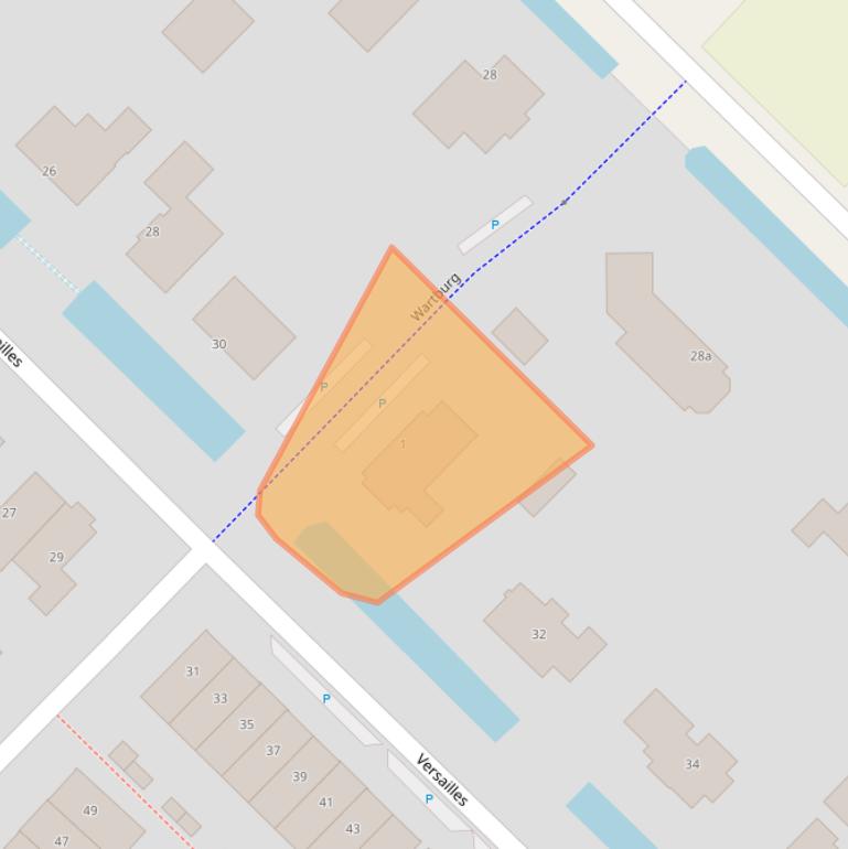 Kaart van postcodegebied 2761MG.