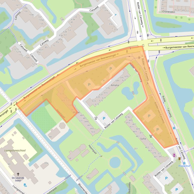 Kaart van postcodegebied 2804RN.