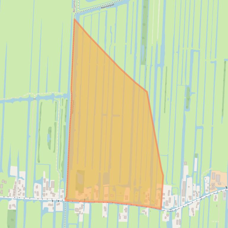 Kaart van postcodegebied 2861LE.