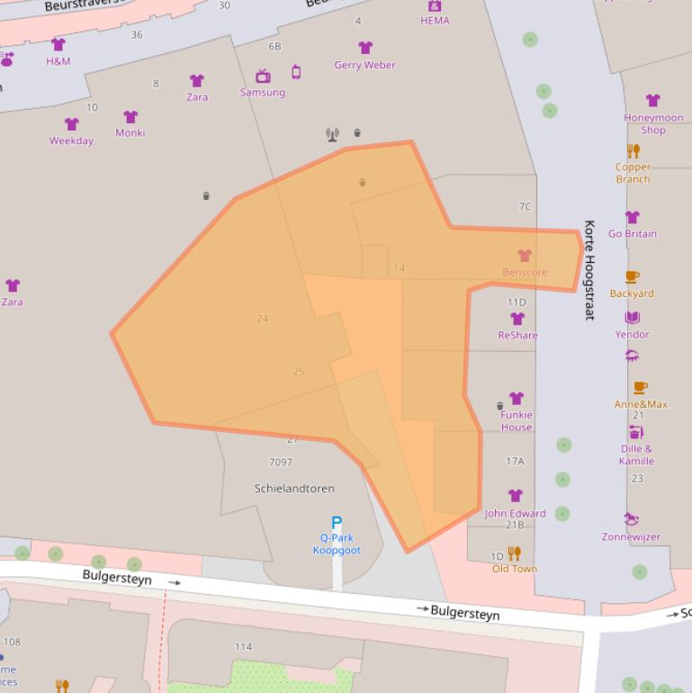 Kaart van postcodegebied 3011AC.