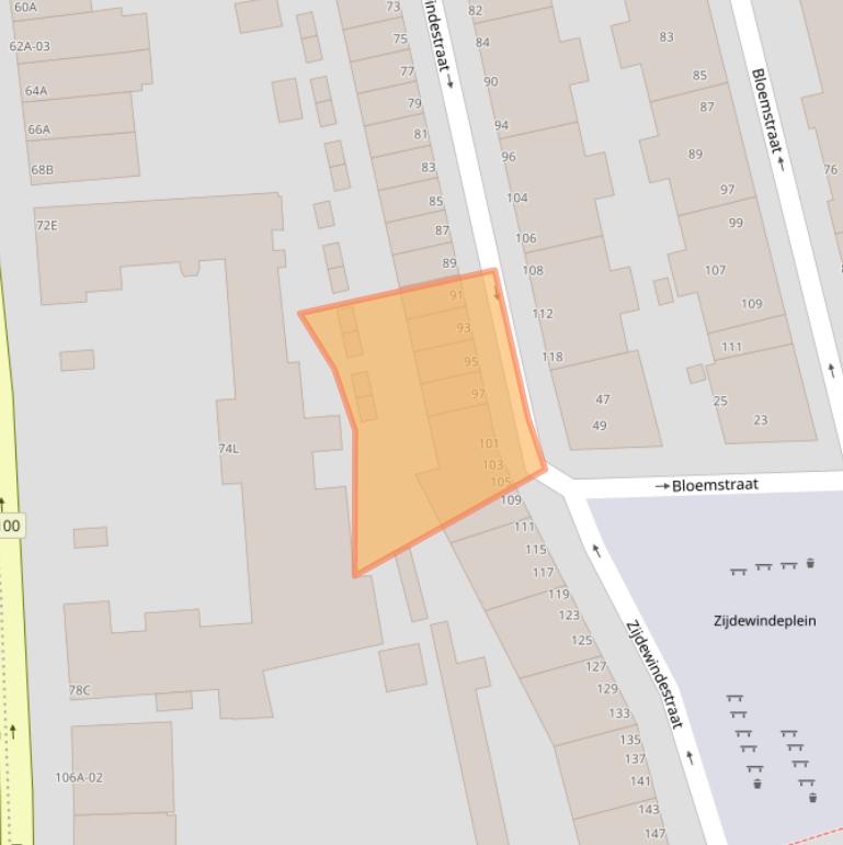 Kaart van postcodegebied 3014NP.